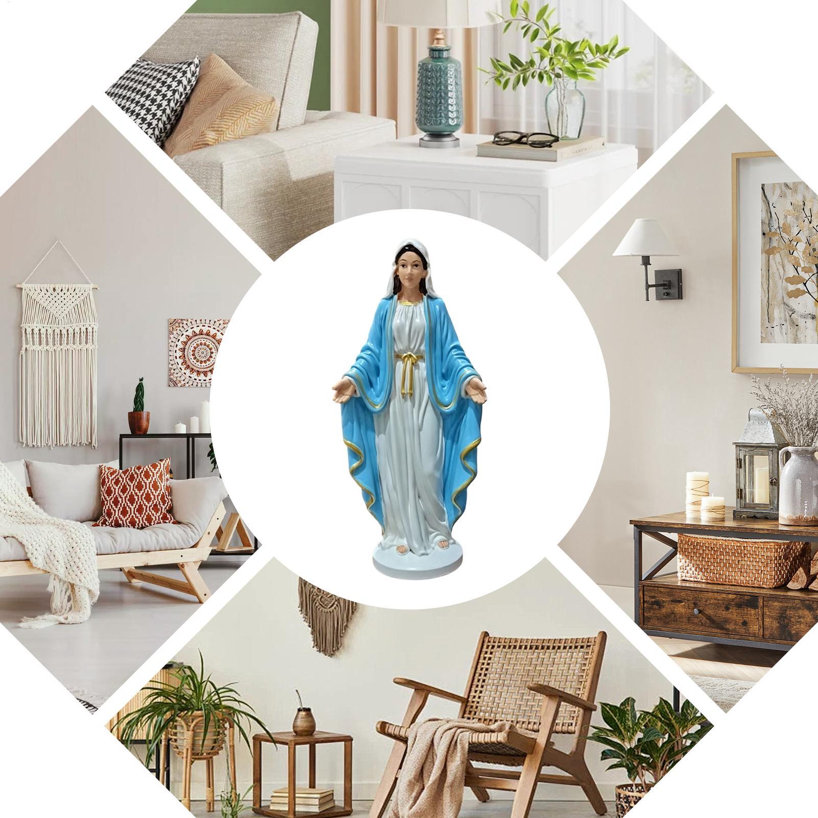 Virgin Mary Desktop Figurine O - огляд і ціна Resin Art Mary