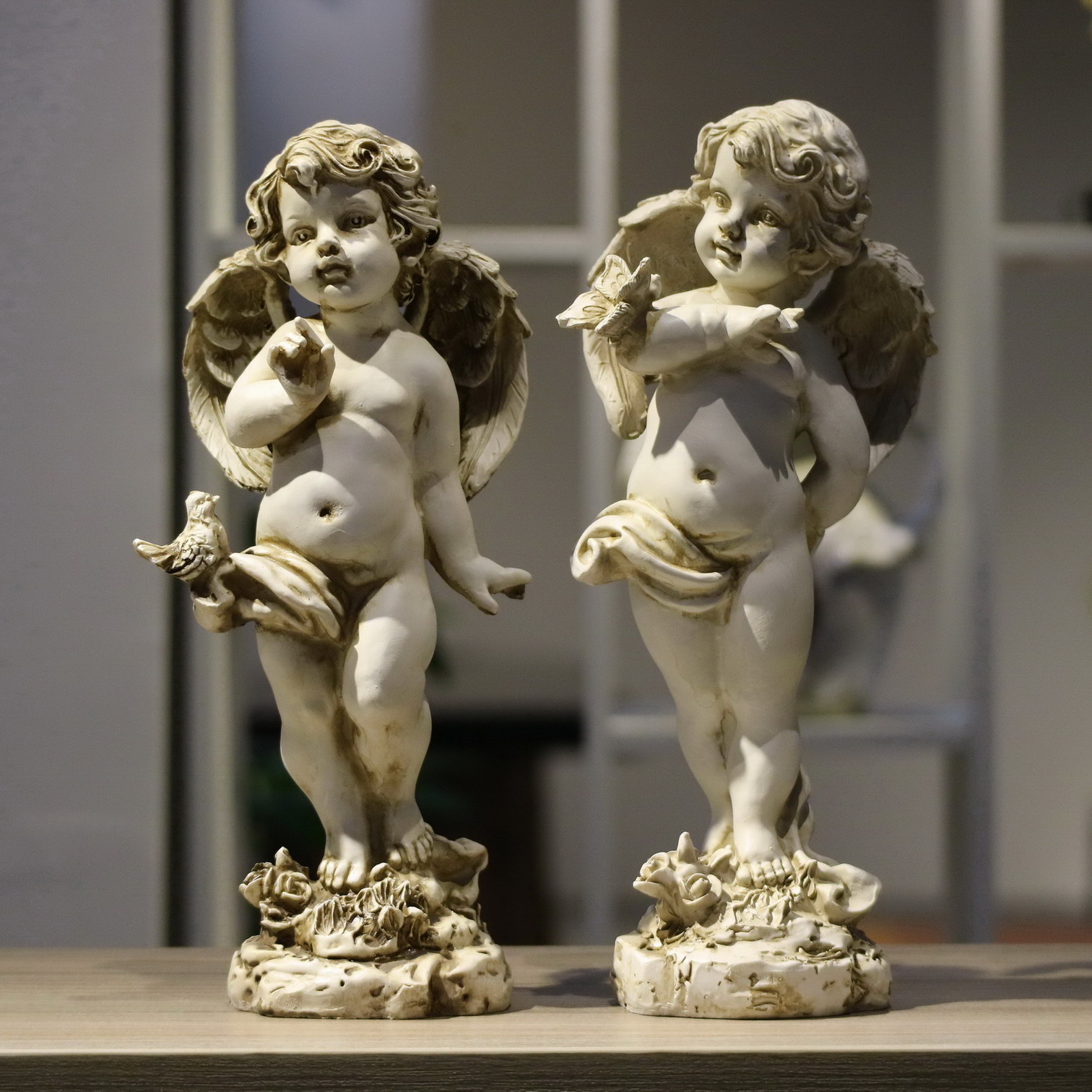 Retro Resin Angel Figurine 29c - огляд і ціна Resin Art Wedding Gift