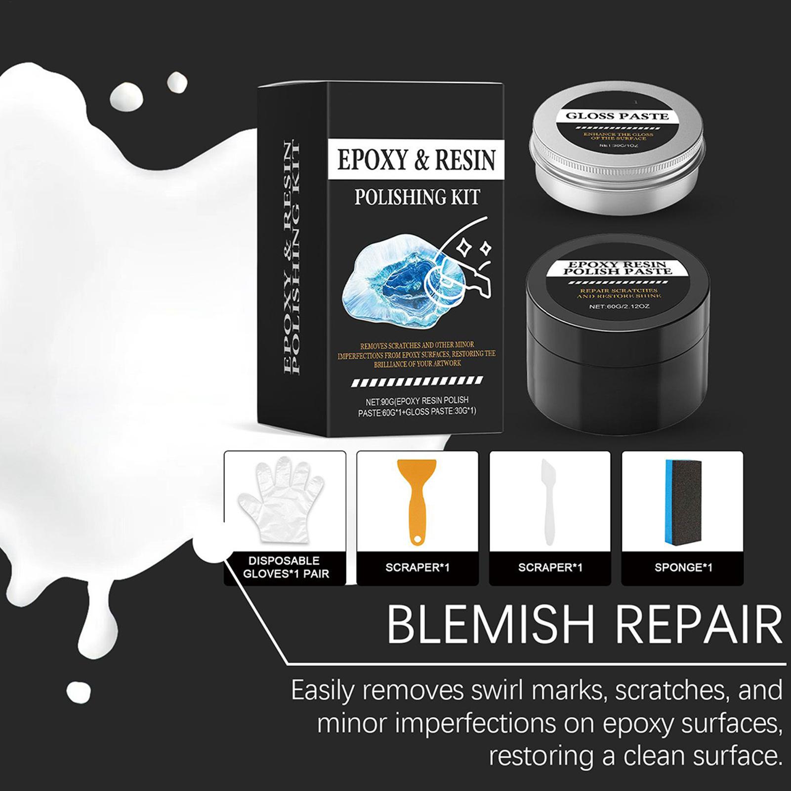 Epoxy Resin Polishing Kit - Cr - огляд і ціна Resin Art Kit