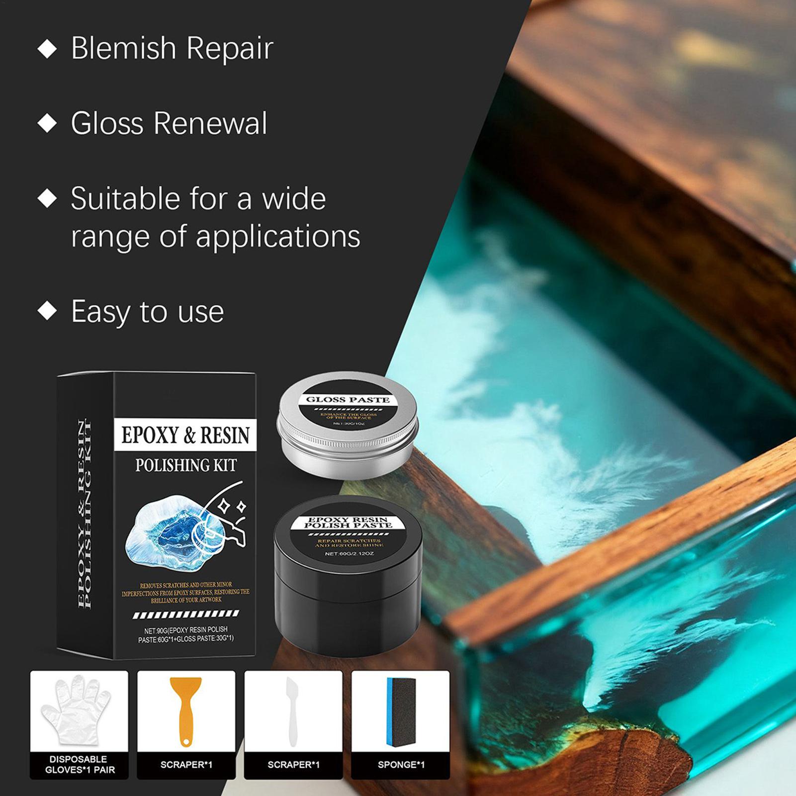 Epoxy Resin Polishing Kit - Cr - огляд і ціна Resin Art Kit