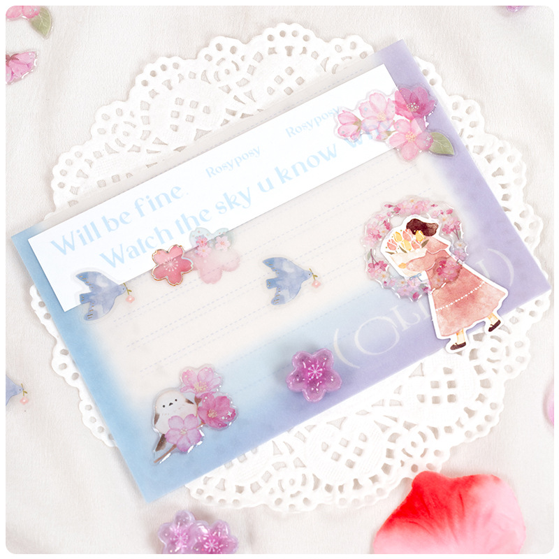 Japanese Style Sakura Crystal  - огляд і ціна Resin Art Sticker