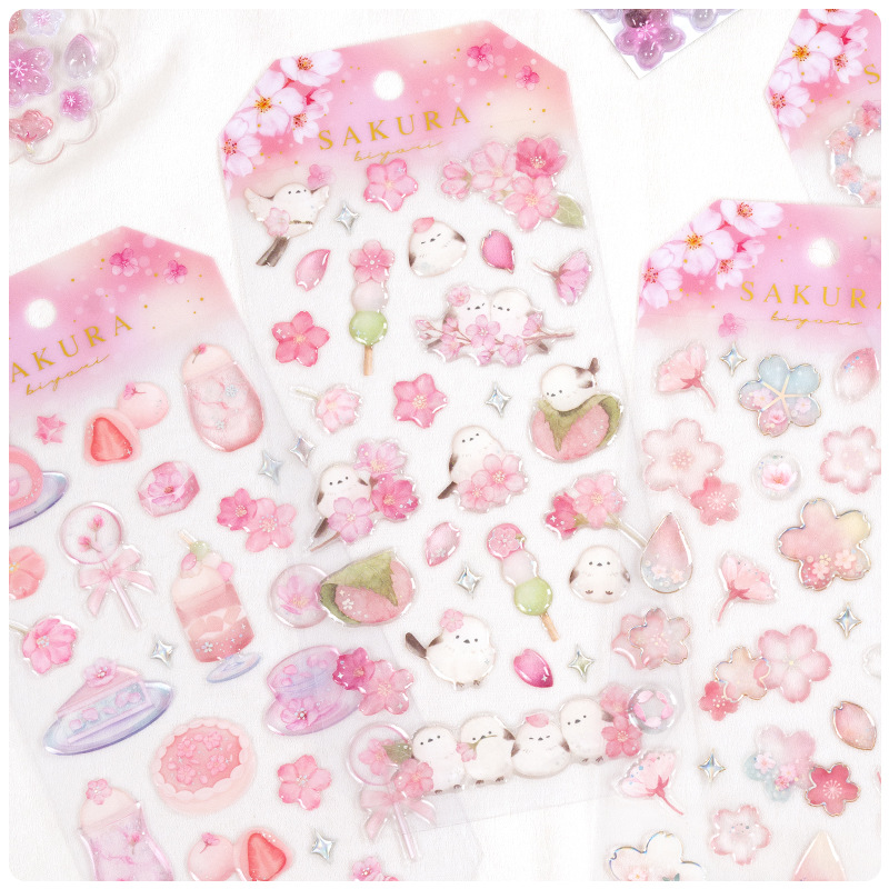 Japanese Style Sakura Crystal  - огляд і ціна Resin Art Sticker