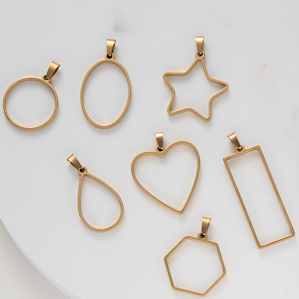5pcs Stainless Steel Open Back - огляд і ціна Resin Art Handmade