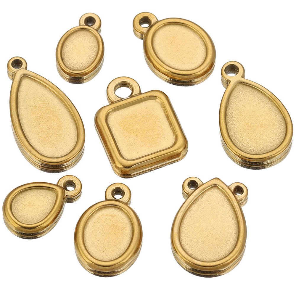 5pcs Stainless Steel Square Dr - огляд і ціна Resin Art Handmade