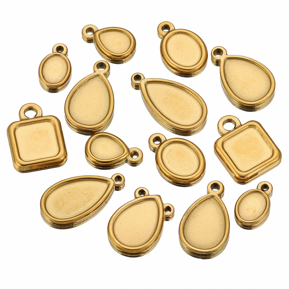 5pcs Stainless Steel Square Dr - огляд і ціна Resin Art Handmade
