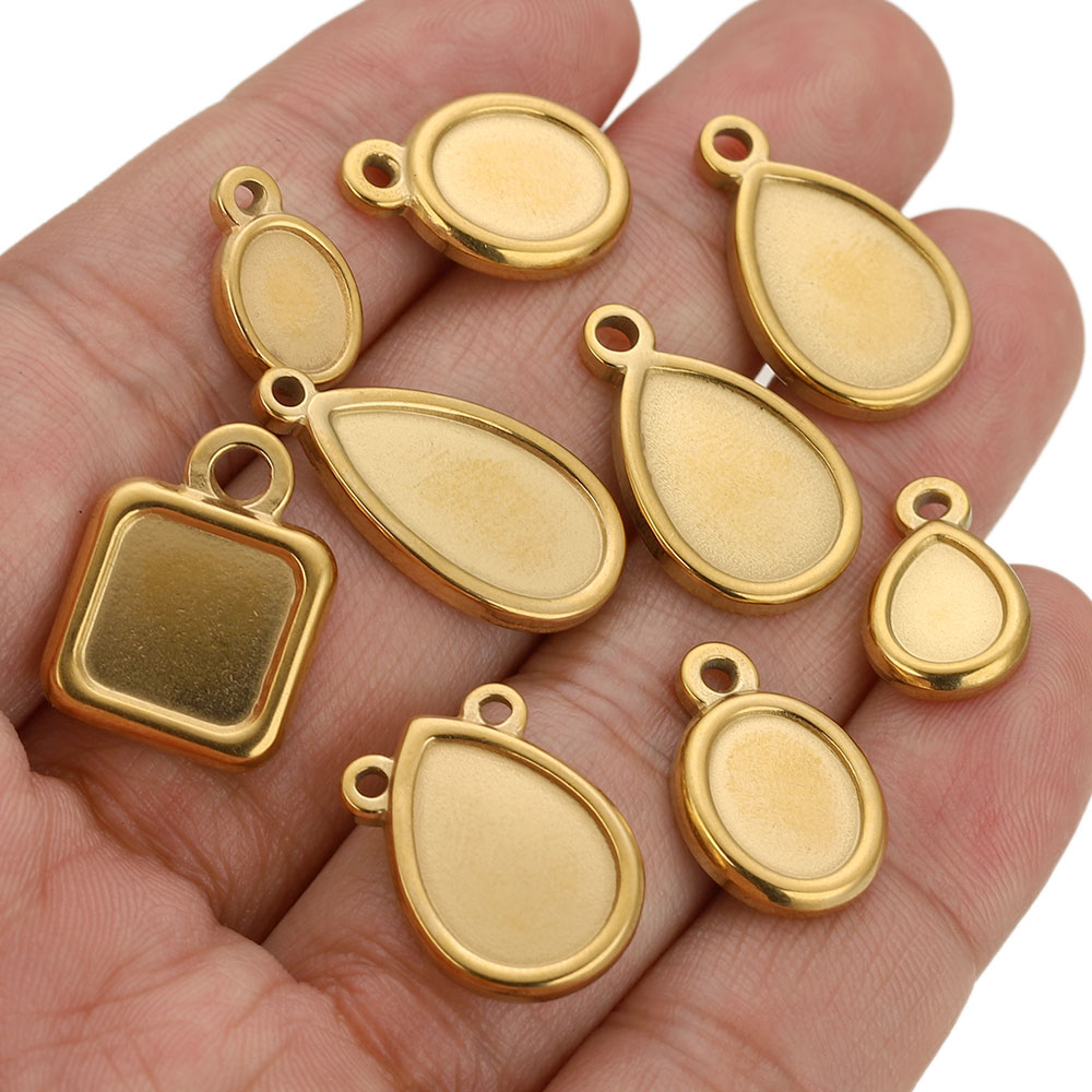 5pcs Stainless Steel Square Dr - огляд і ціна Resin Art Handmade