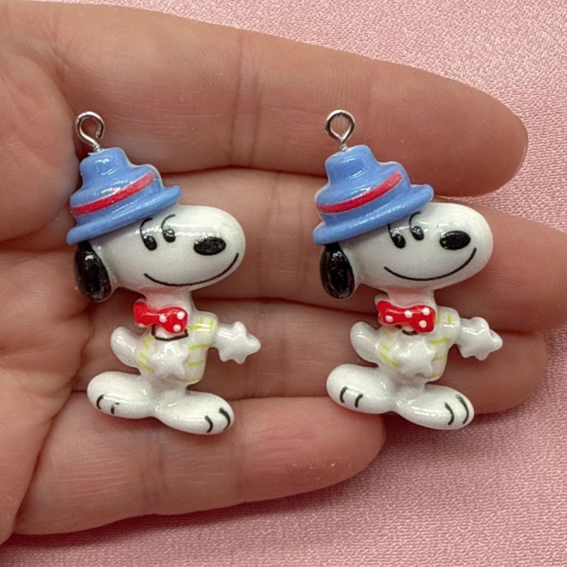 10pcs resin cute little dog pe - огляд і ціна Resin Art Handmade