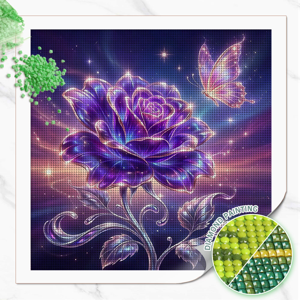 Huacan Full Square Round Diamo - огляд і ціна Resin Art For Rose