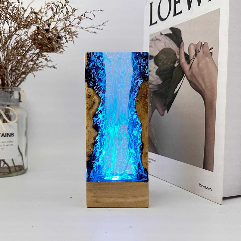 Underwater Cave Theme Organism - огляд і ціна Resin Art Lamp