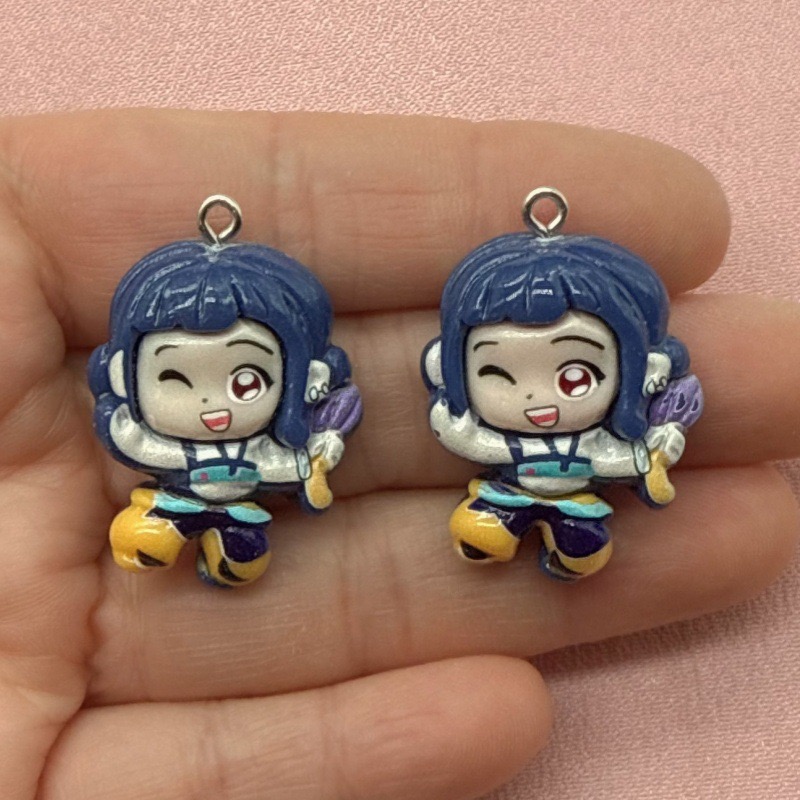 10pcs resin cartoon pendant, D - огляд і ціна Resin Art Handmade