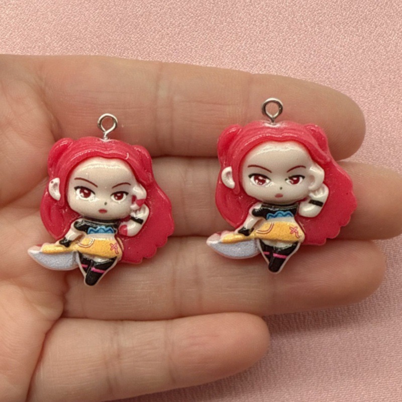 10pcs resin cartoon pendant, D - огляд і ціна Resin Art Handmade