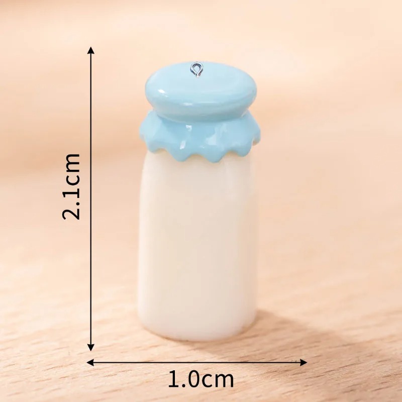 10Pcs Mini Milk Bottle Resin C - огляд і ціна Resin Art Jewelry Kit