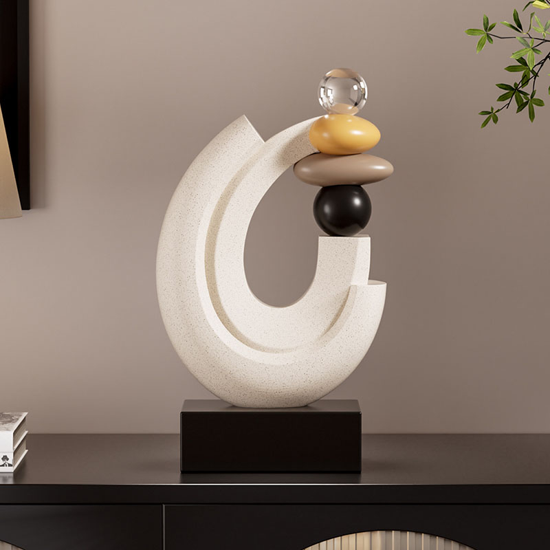 Home Decor Lucky Stone Statue  - огляд і ціна Resin Art Wedding Gift