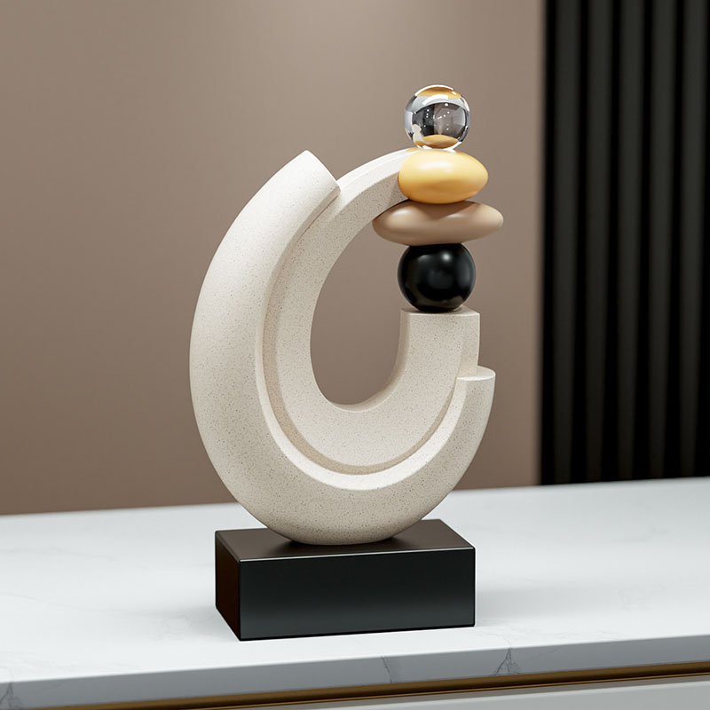 Home Decor Lucky Stone Statue  - огляд і ціна Resin Art Wedding Gift
