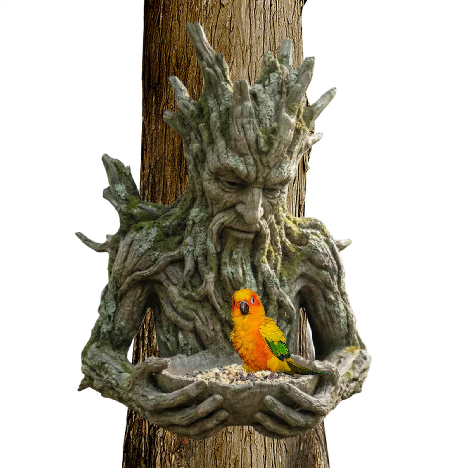 Mounted on Tree Bird Feeder We - огляд і ціна Resin Art On Wood