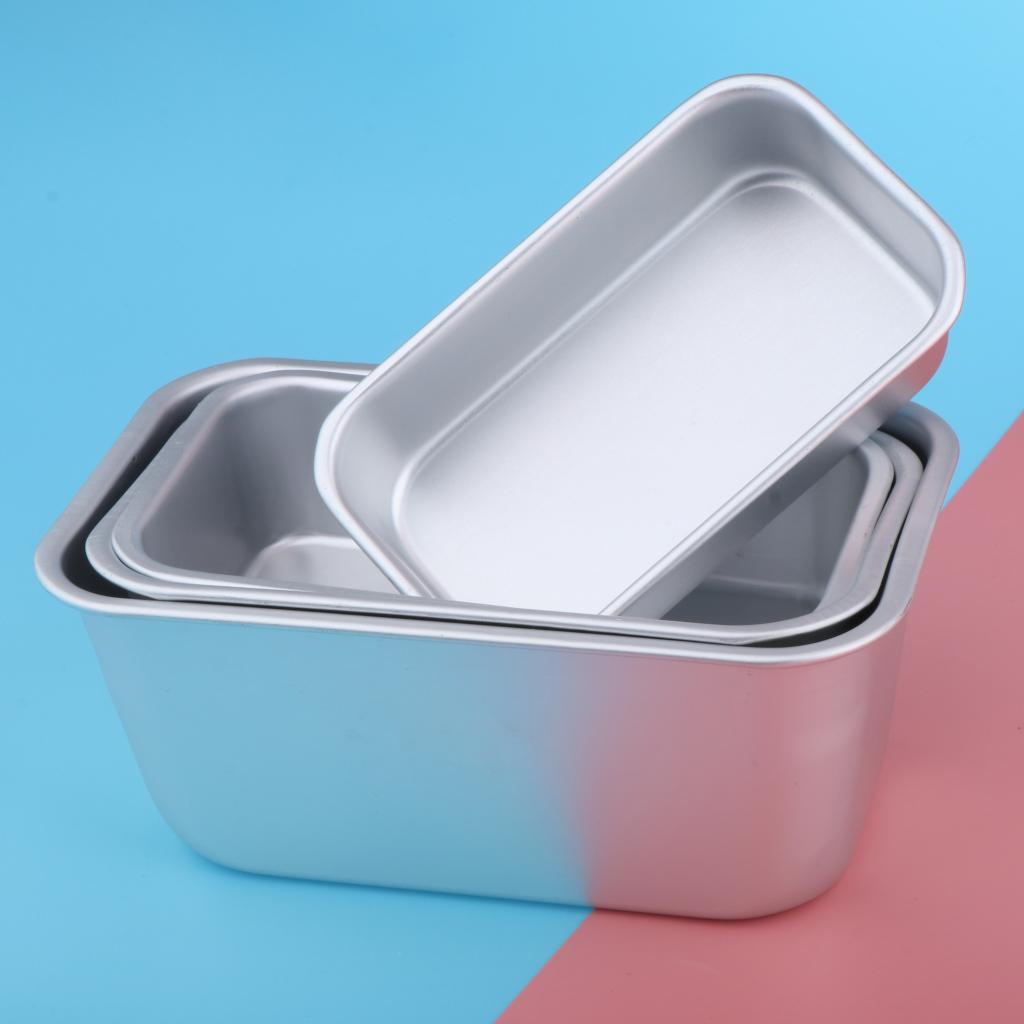 Rectangle Loaf Pan Aluminum Al - огляд і ціна Tray Mold Rectangle