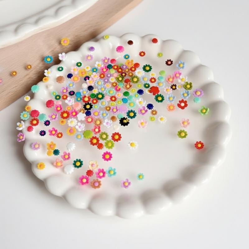 Summer Vibe Sunflower Nail Cha - огляд і ціна Resin Art Using Flowers