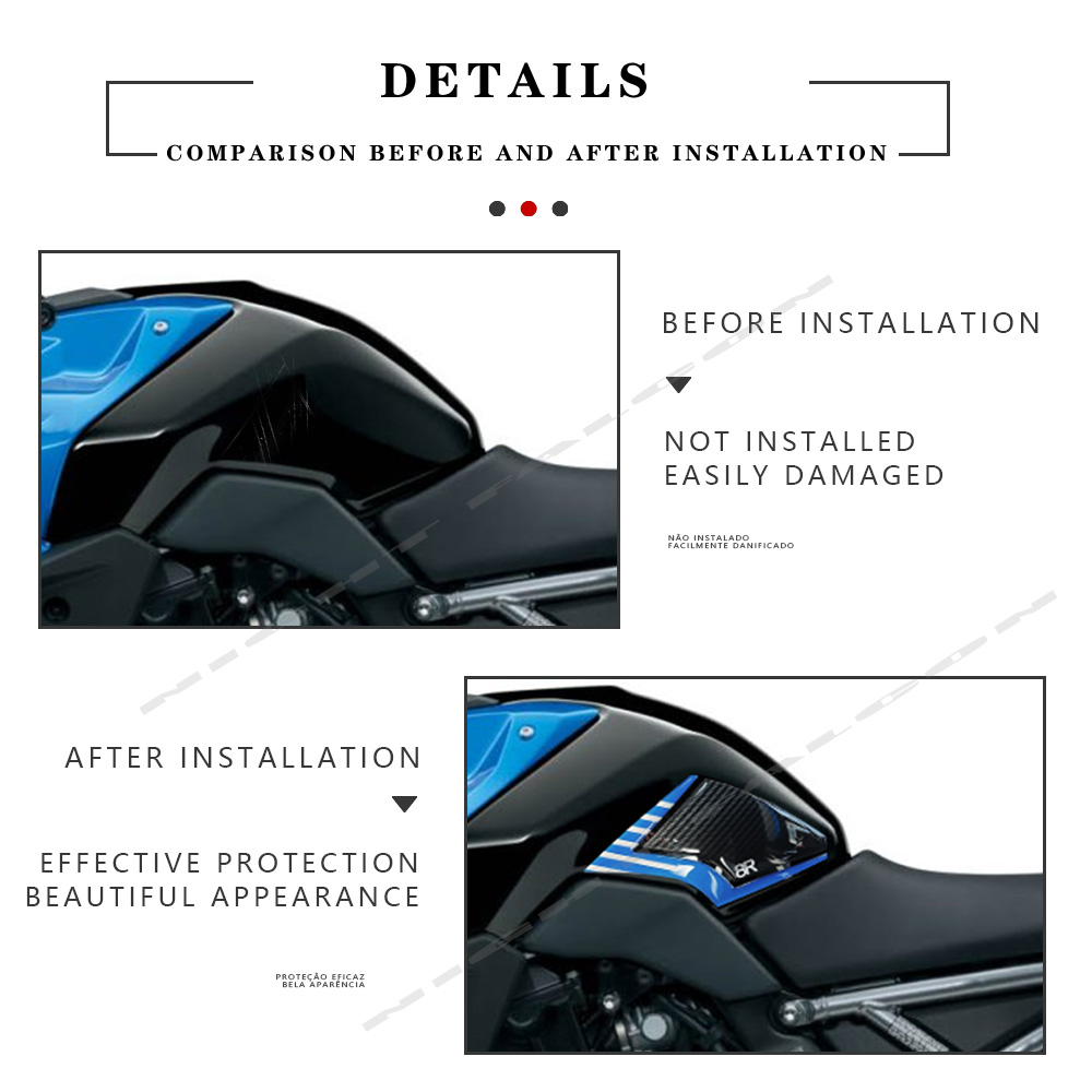 New for GSX8R GSX 8R Motorcycl - огляд і ціна Resin Art Sticker