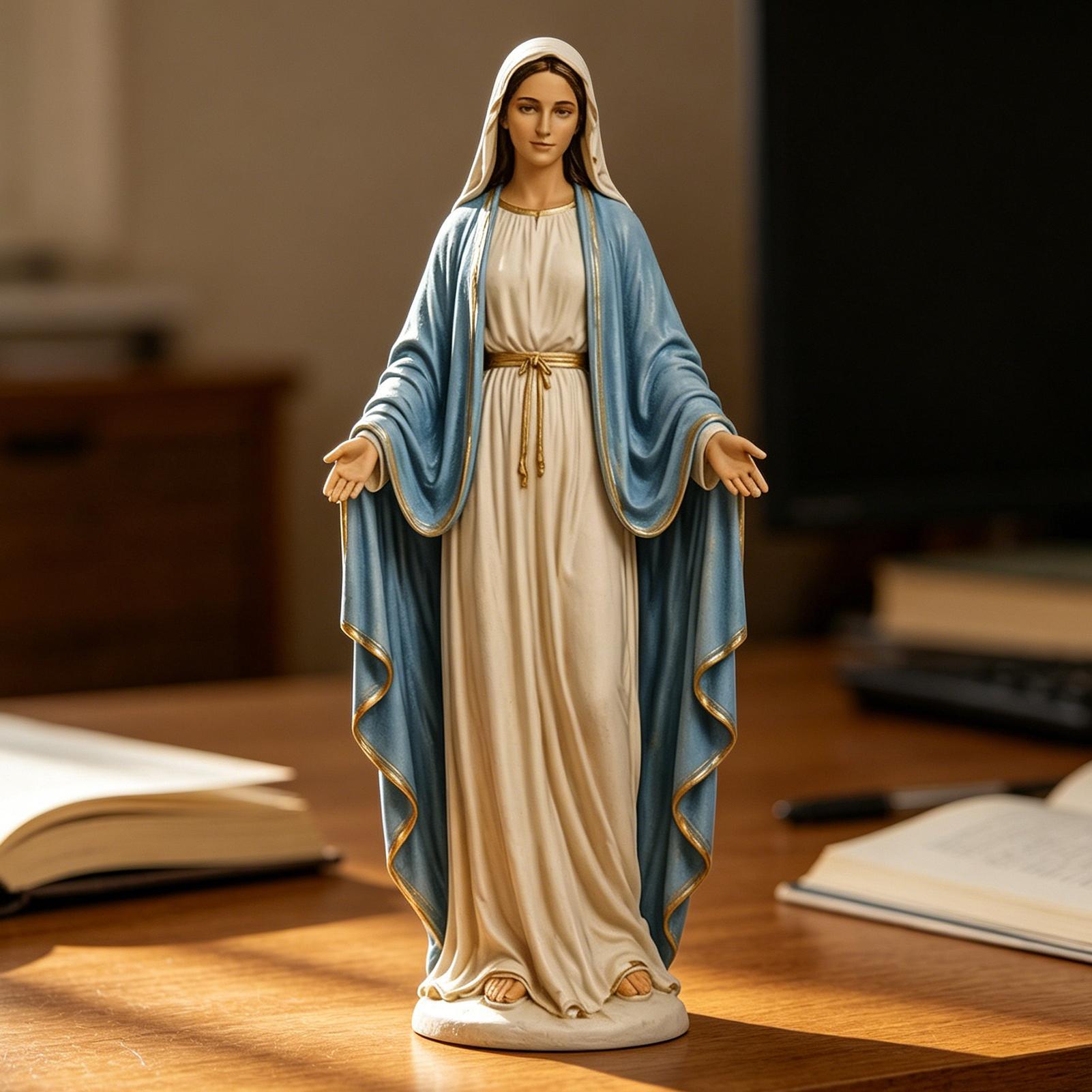 Virgin Mary Desktop Figurine O - огляд і ціна Resin Art Mary