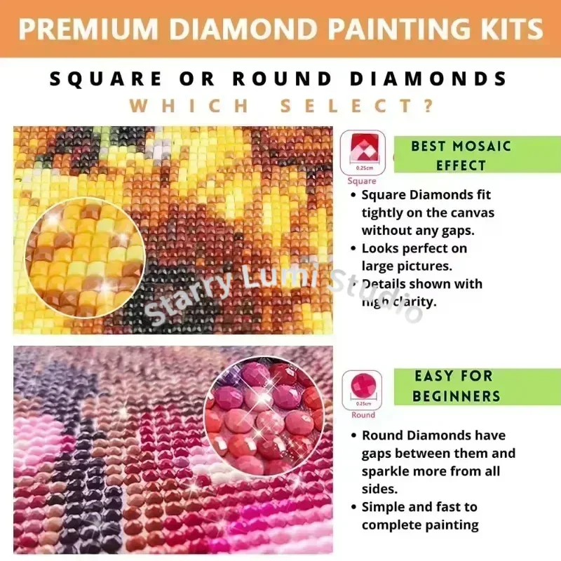 5D Diamond Painting Set DIY Ji - огляд і ціна Resin Art Kit