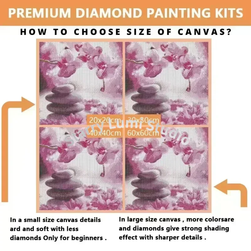 5D Diamond Painting Set DIY Ji - огляд і ціна Resin Art Kit