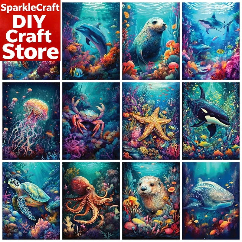 1PC frameless  Full Square Rou - огляд і ціна Resin Art Kit