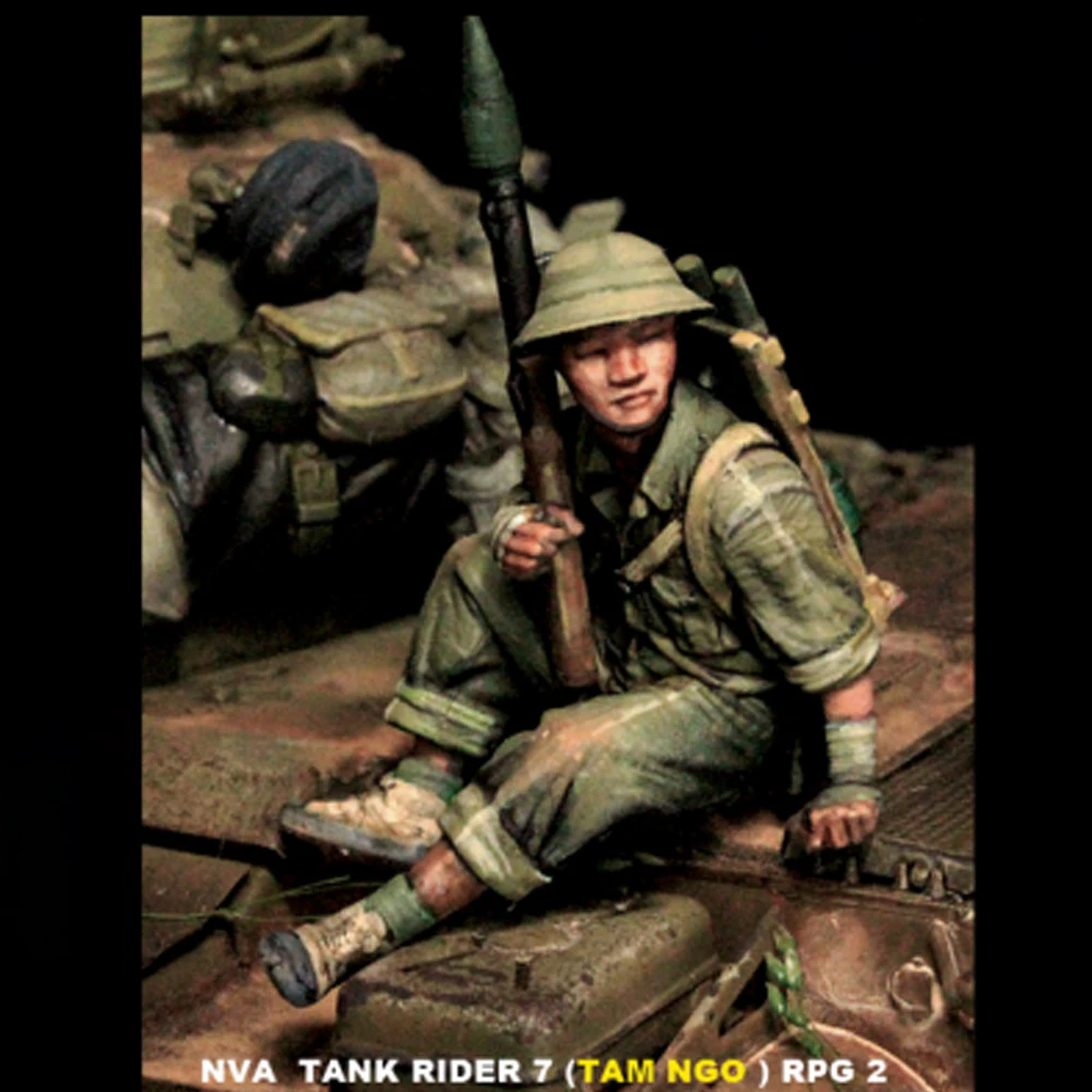 1/35 NVA Tank RIDER 7, RPD 2,  - огляд і ціна Resin Art For Kids
