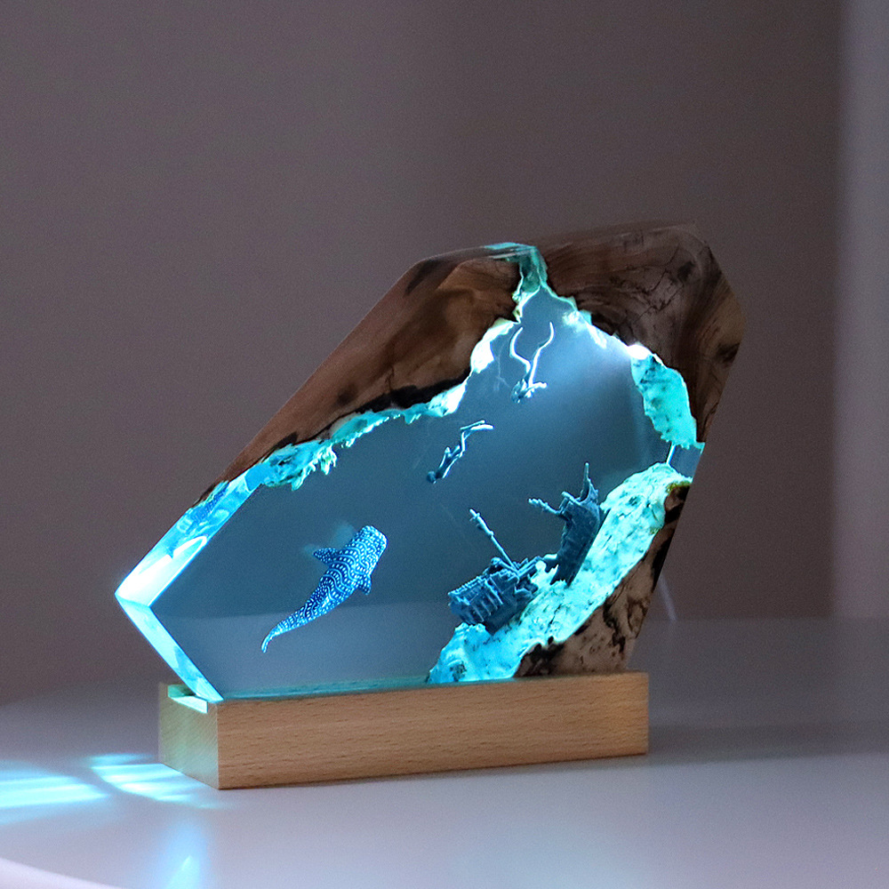 New Creative Indoor Bedroom Of - огляд і ціна Resin Art Lamp