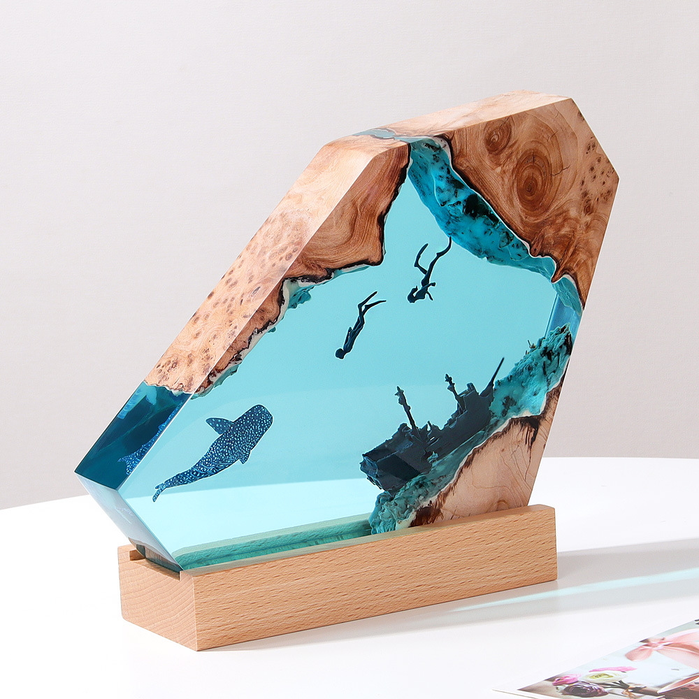 New Creative Indoor Bedroom Of - огляд і ціна Resin Art Lamp