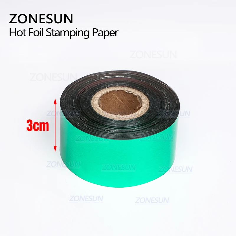 ZONESUN Hot Stamping Foil 3cm  - огляд і ціна Resin Art Logo