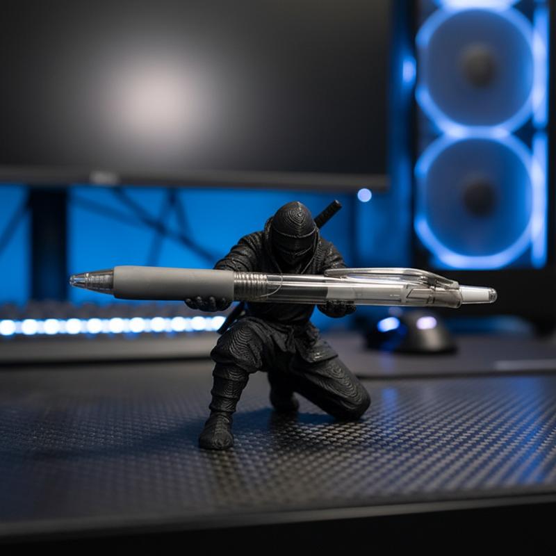 Knight Pen Holder Resin Mediev - огляд і ціна Resin Art Pen