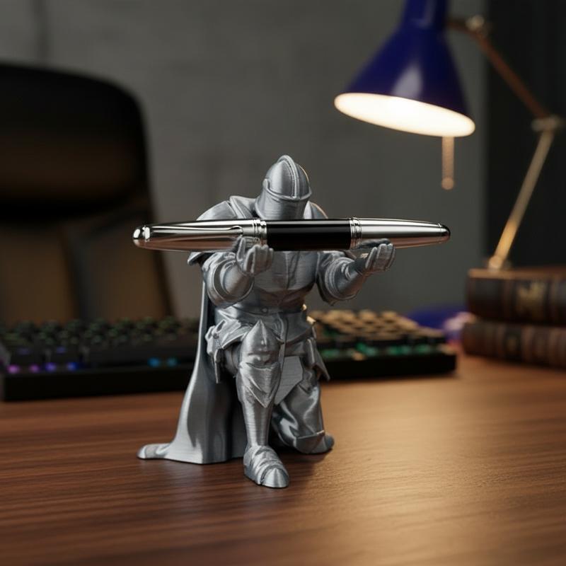 Knight Pen Holder Resin Mediev - огляд і ціна Resin Art Pen