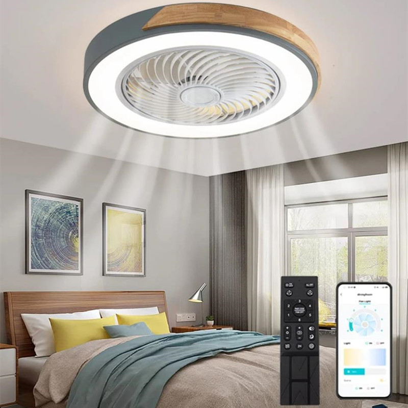 Modern Wood Ceiling Fan Light  - огляд і ціна Resin Art On Wood