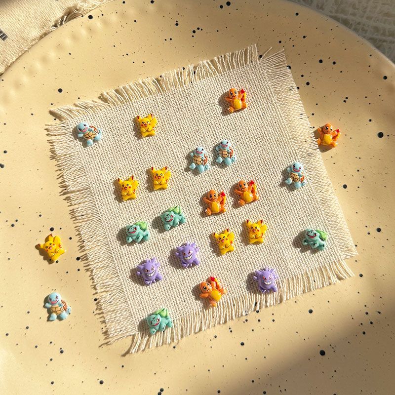 Pokemon nail art accessories,  - огляд і ціна Resin Art Accessories