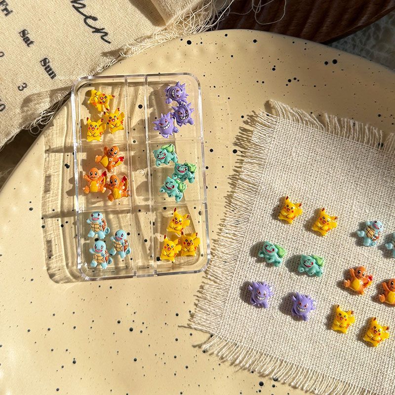 Pokemon nail art accessories,  - огляд і ціна Resin Art Accessories