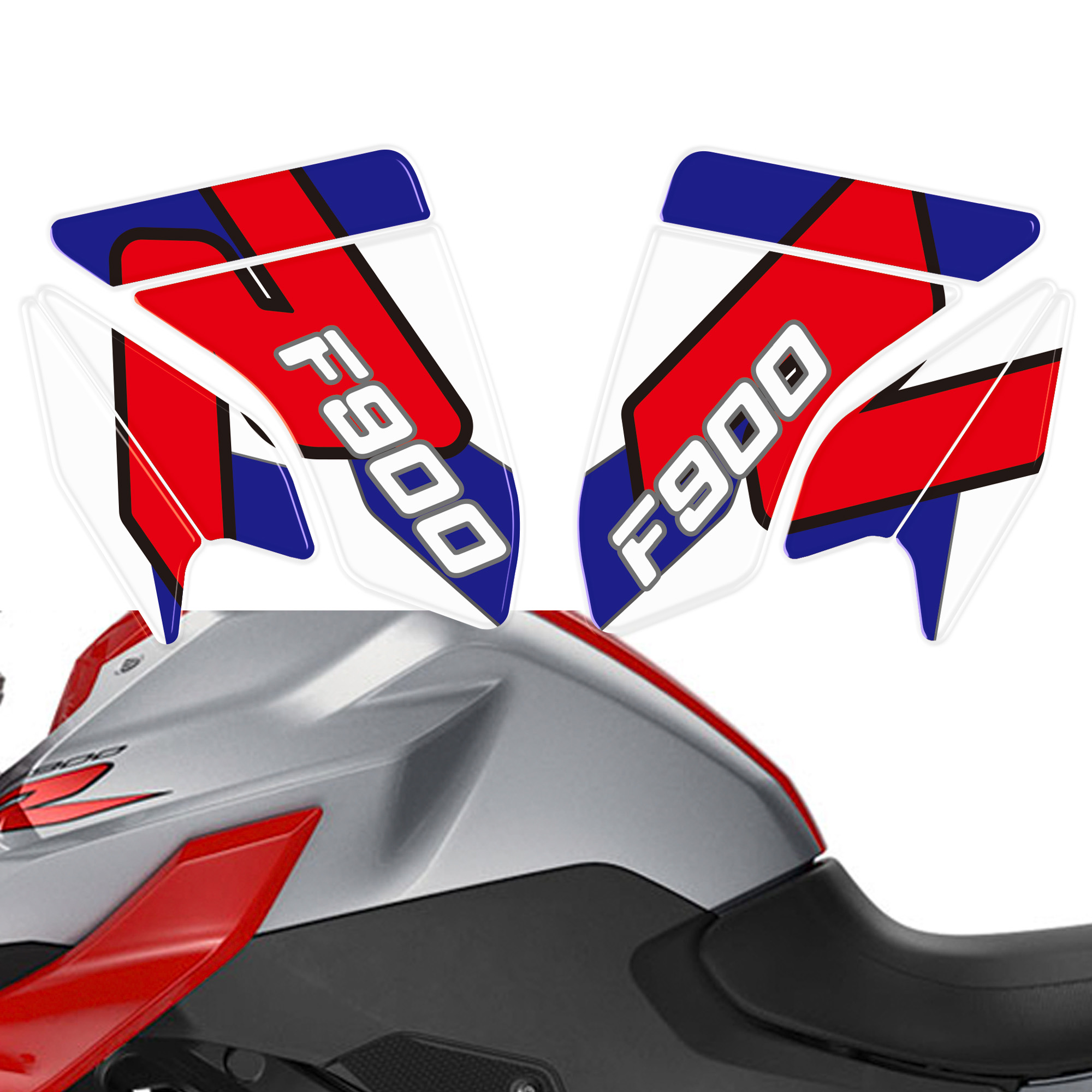 3D Gel Resin Tank Pad Sticker  - огляд і ціна Resin Art Sticker