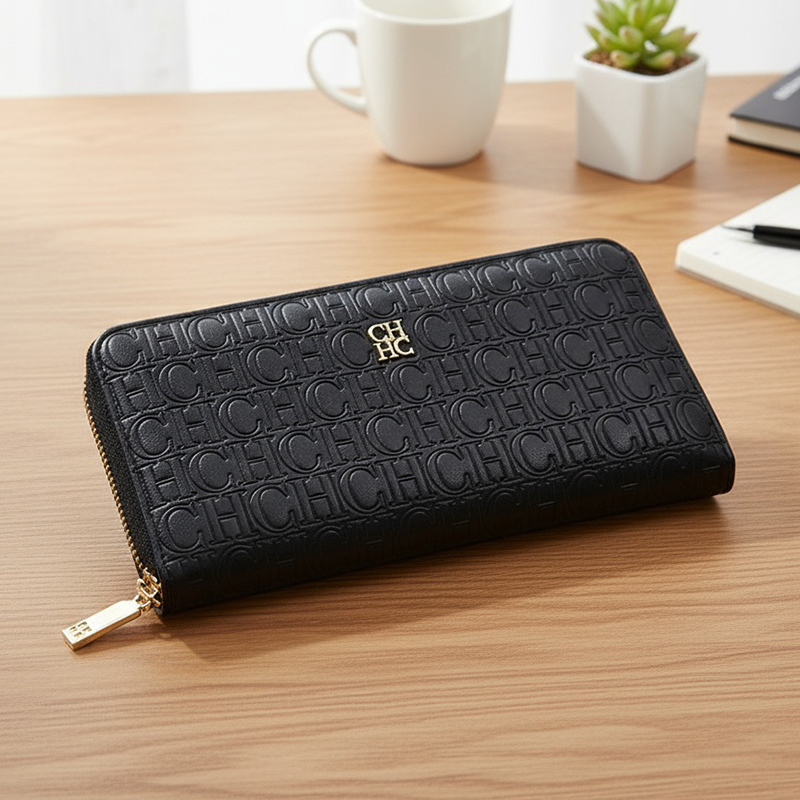 CH Elegant Embossed Zipper Wal - огляд і ціна Resin Art Logo