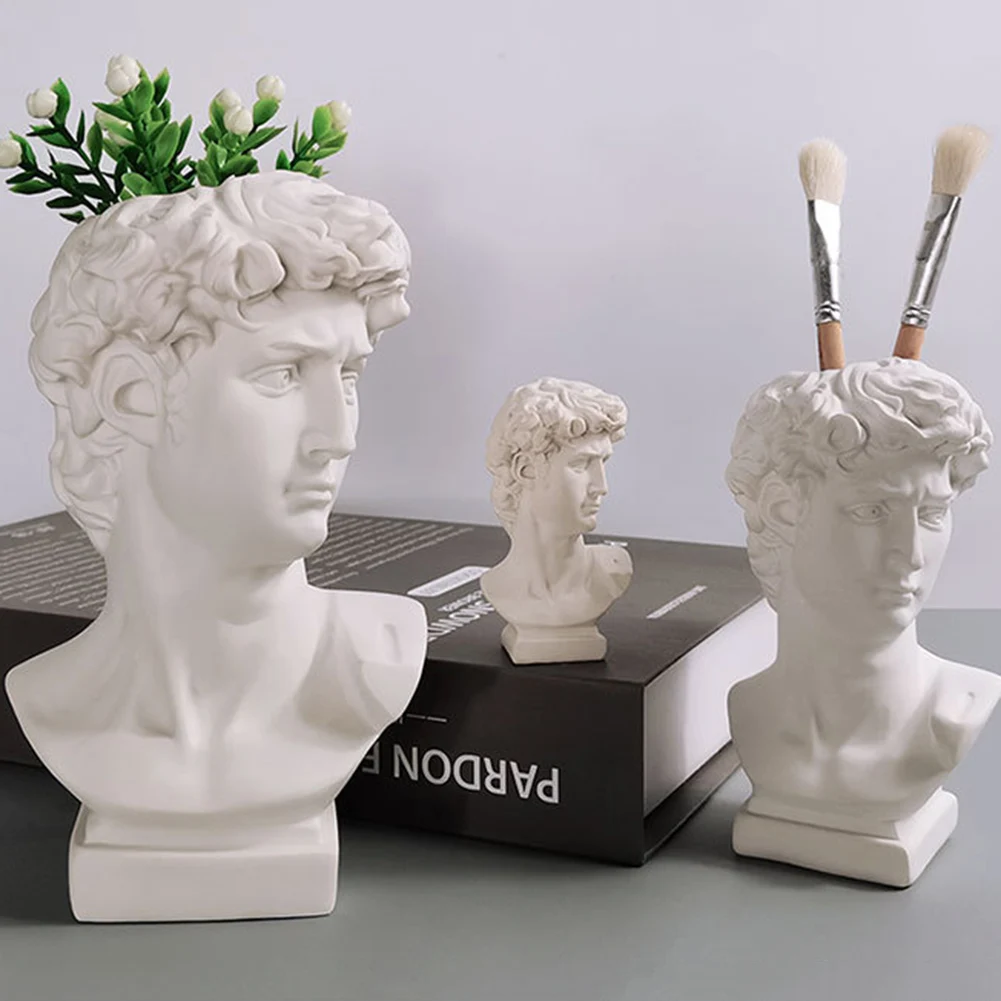 Creative Statue Pen Holder Scu - огляд і ціна Resin Art Pen