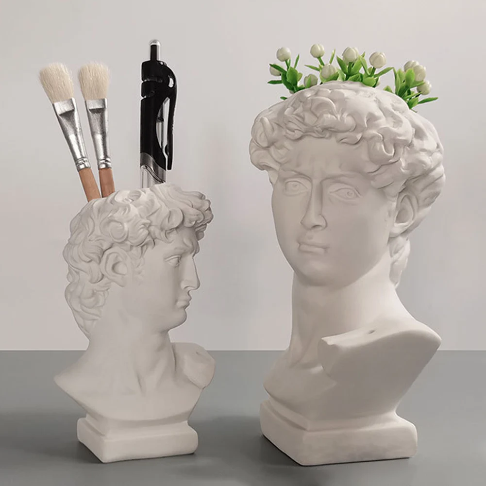 Creative Statue Pen Holder Scu - огляд і ціна Resin Art Pen