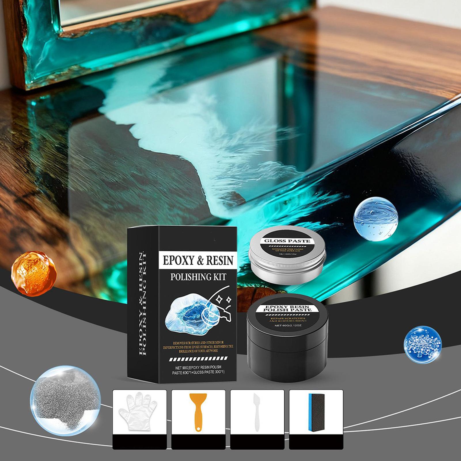 Epoxy Resin Polishing Kit - Cr - огляд і ціна Resin Art Kit