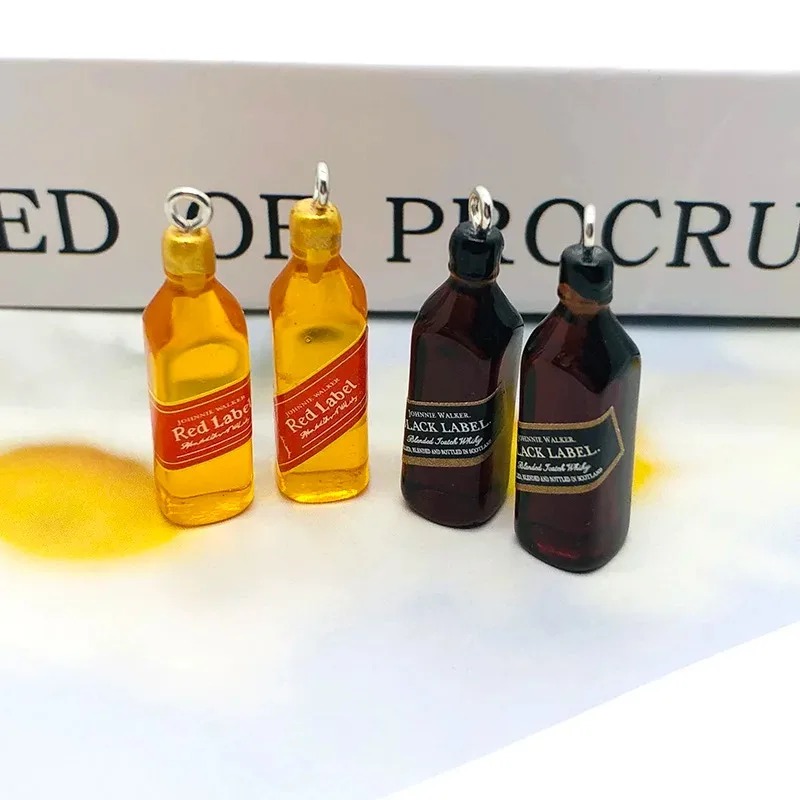 10Pcs Tiny Wine Bar Bottle Res - огляд і ціна Resin Art Accessories