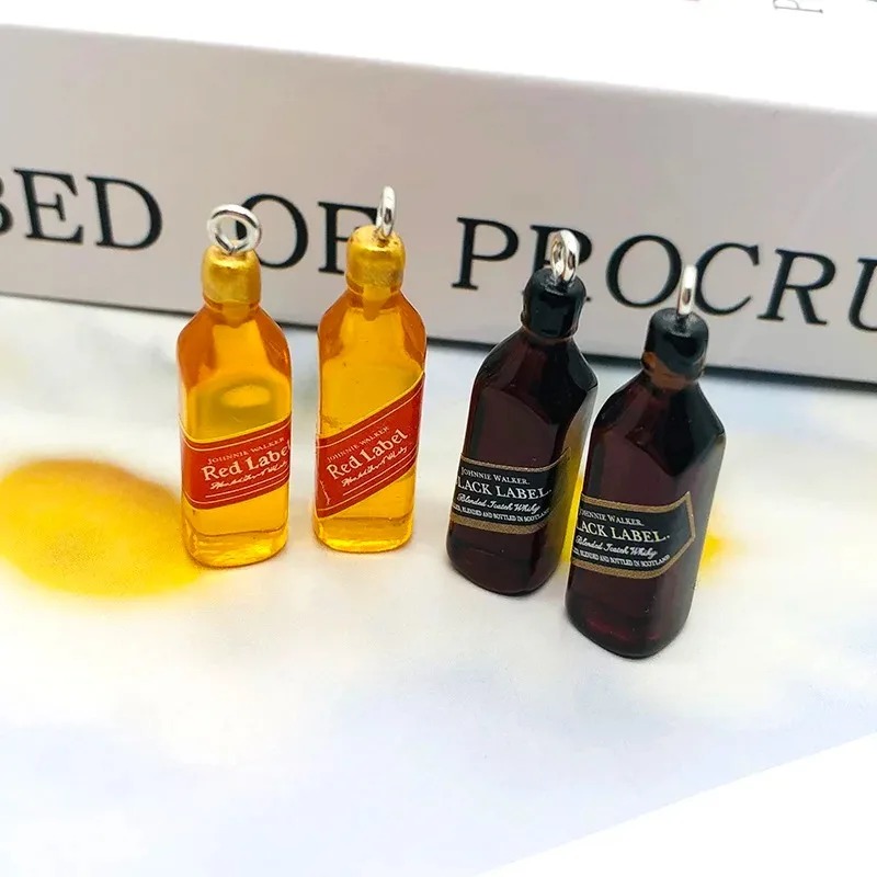10Pcs Tiny Wine Bar Bottle Res - огляд і ціна Resin Art Accessories
