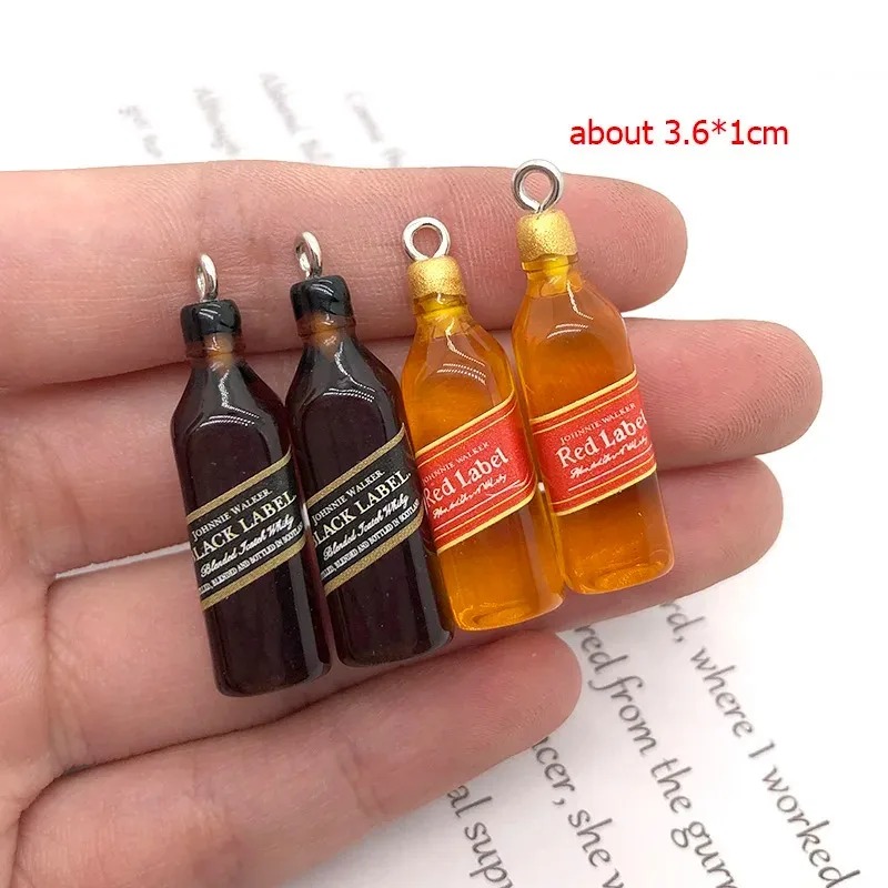 10Pcs Tiny Wine Bar Bottle Res - огляд і ціна Resin Art Accessories