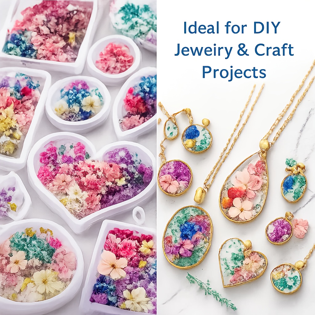 10 Box Mixed Dried Flower Bouq - огляд і ціна Resin Art Wedding Gift