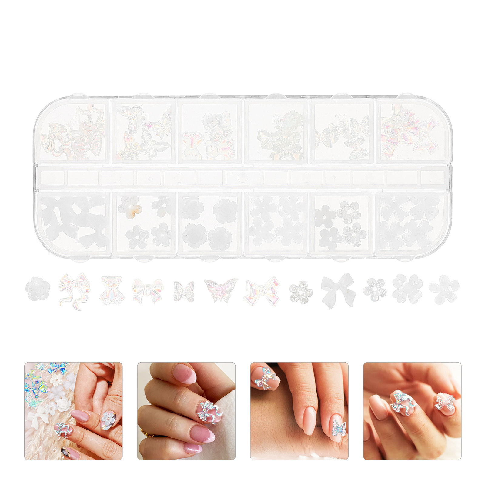 Nail Art DIY Charms Resin Flow - огляд і ціна Resin Art Using Flowers