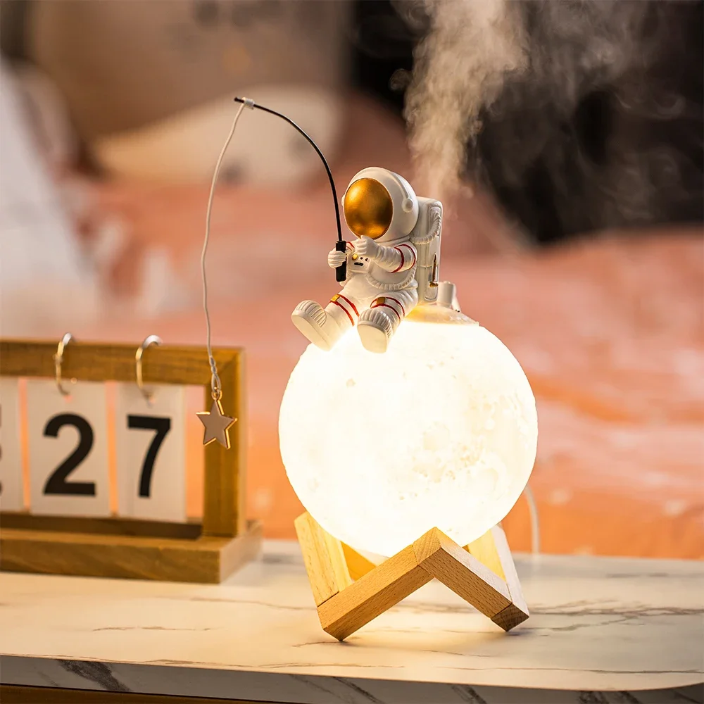 Nordic Astronaut Fishing Star  - огляд і ціна Resin Art On Wood