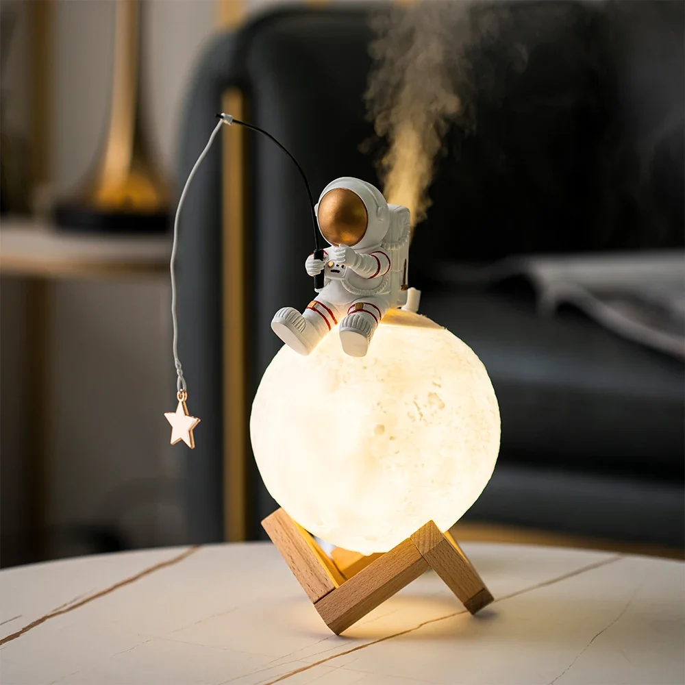 Nordic Astronaut Fishing Star  - огляд і ціна Resin Art On Wood