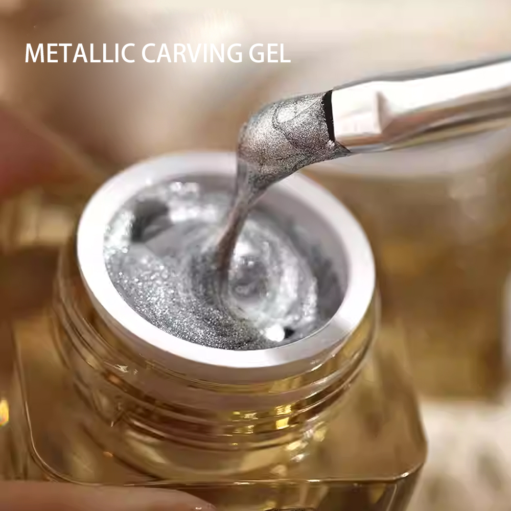 8g Metallic Carving Gel 3D Emb - огляд і ціна Resin Art For Rose