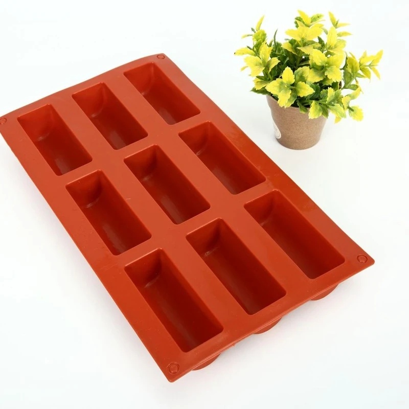 1Pc 9/12 Grids Rectangle Silic - огляд і ціна Tray Mold Rectangle