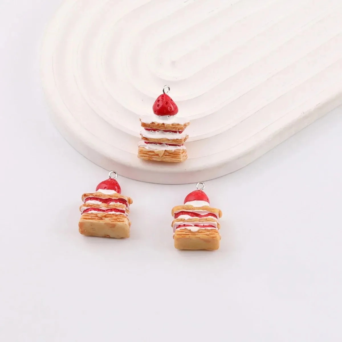 10 Pieces Mini Simulated Straw - огляд і ціна Resin Art Jewelry Kit